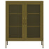 Lady Jillian -  Storage Cabinet Olive Green 80x35x101,5 cm Steel - Model 4